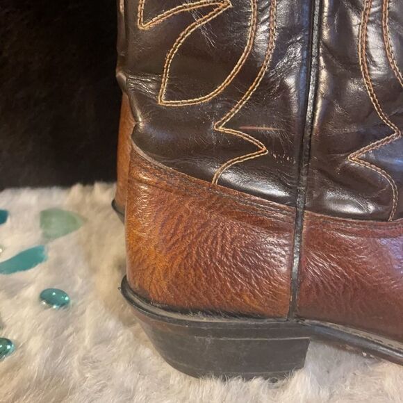 Circle A cowboy boots 10 (4828) - Picture 5 of 12